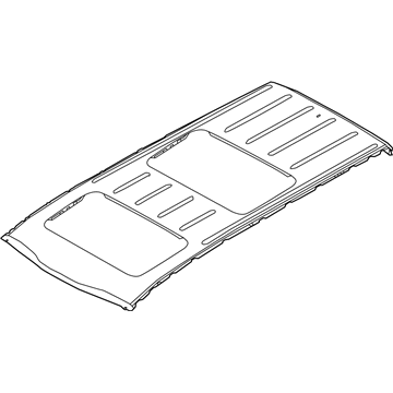 Kia 67111A9100 Panel-Roof