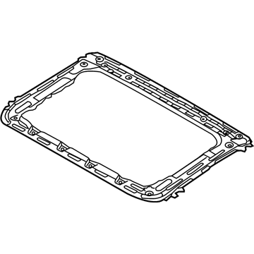 Kia 67115A9100 Ring Assembly-Sunroof Reinforcement