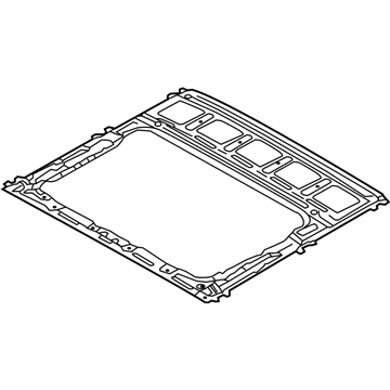 Kia 67117A9100 Ring Assembly-Sunroof Reinforcement