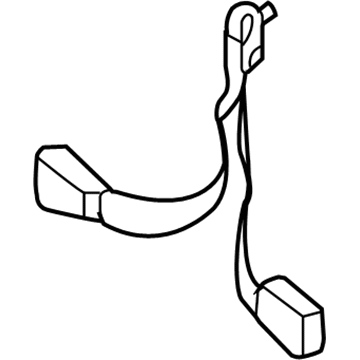 2001 Kia Rio Seat Belt - 89840FD00008