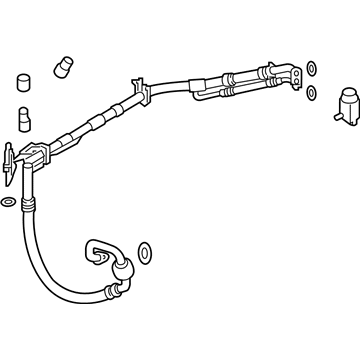 Kia A/C Hose - 97775D5500