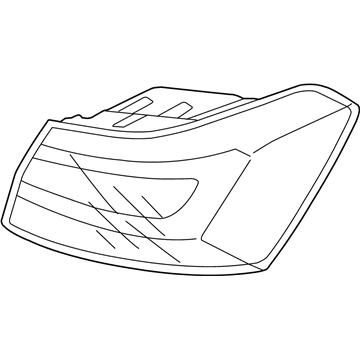 Kia 924123R620 Lens & Housing-Rear Combination Outside