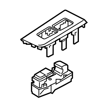 Kia 93580S9250 Power Window Switch