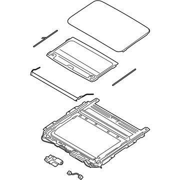 Kia 81600S9000GYT Sunroof Assembly