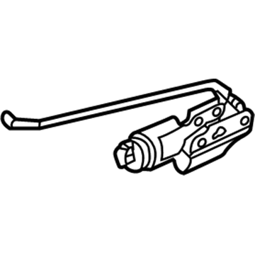 Kia 812303C500 Tail Gate Latch Assembly