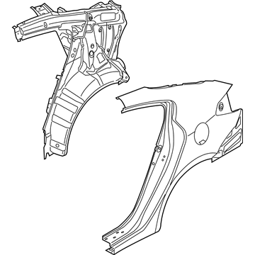 Kia 70200A7A00 Frame-Side, Out, RH