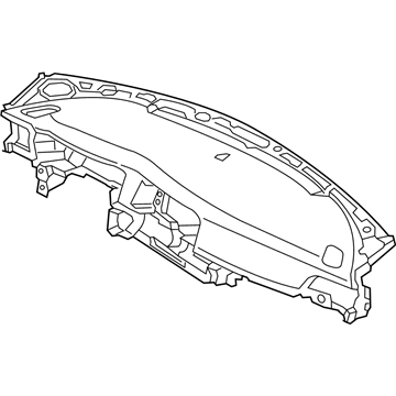 Kia 84710A8000BGG Crash Pad Assembly-Main