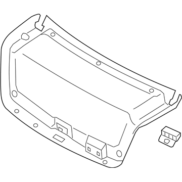 Kia 81750F6000 Trim Assembly-Trunk Lid