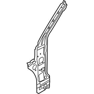 Kia 711041M010 Pillar Assembly-Front Inner R