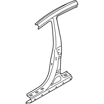 Kia 714011MB10 Pillar Assembly-Center Outer