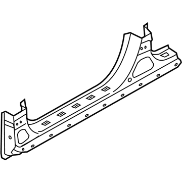 Kia 713221MD10 Panel-Side SILL Outer