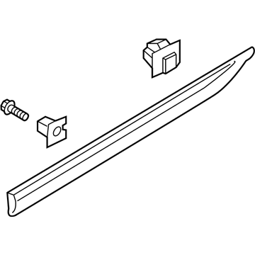 Kia 87722F6000 MOULDING Assembly-Waist Line