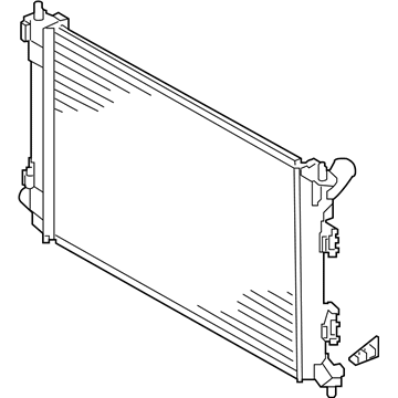 Kia 25310A7100 Radiator Assembly