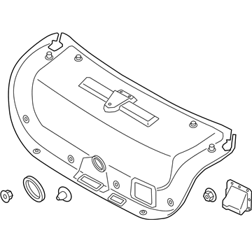 Kia 817503T010 Panel Assembly-Tail Gate