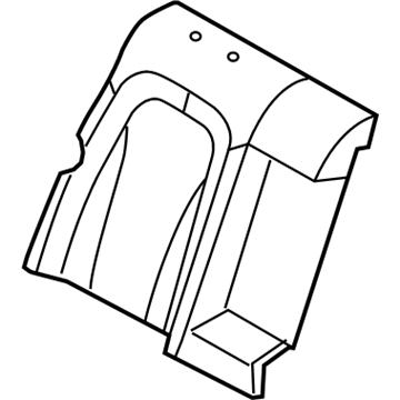 Kia 894602T780AWA Rear Seat Back Covering, Right