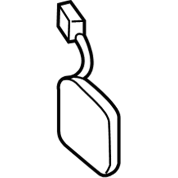 Kia 865171W200 Cap-Front Hook