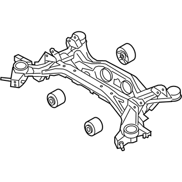 2012 Kia Sorento Rear Crossmember - 554002P050