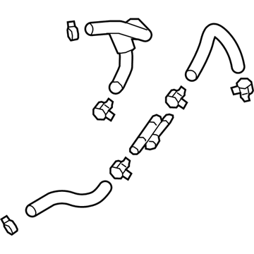 2016 Kia Optima Brake Booster Vacuum Hose - 59120D4250