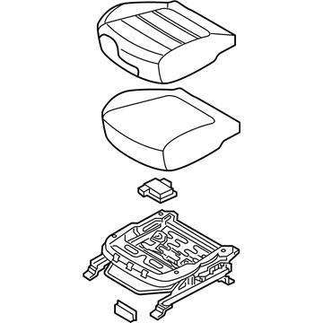 Kia 88200C6510C61 Cushion Assembly-Front Seat