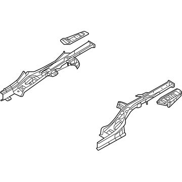 Kia 65710F6500 Member Assembly-Rear FLO