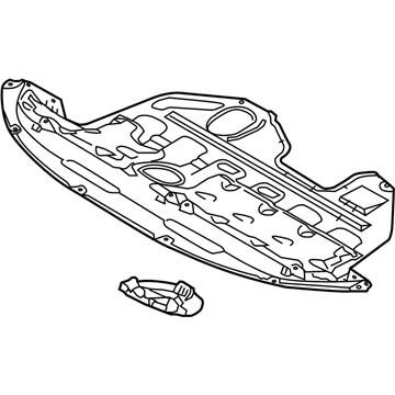 Kia 291103W510 Panel Assembly-Under Cover