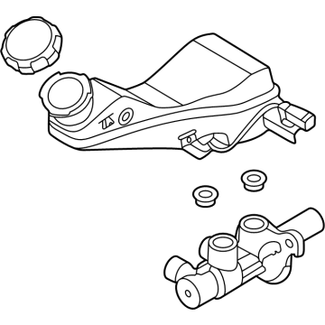 Kia Carnival Brake Master Cylinder Reservoir - 58510R0000