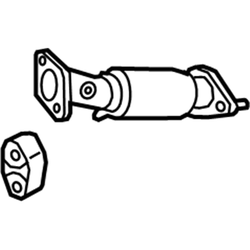 Kia 28610H9200 Front Muffler Assembly