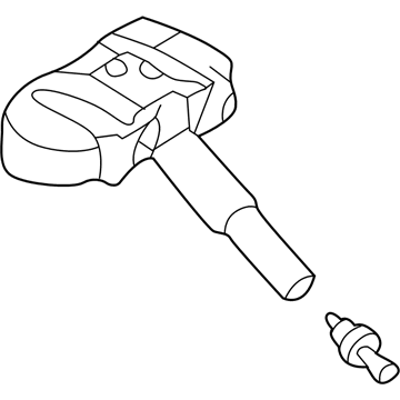 Kia 52943J7000 Tire Pressure Monitoring Sensor Stem