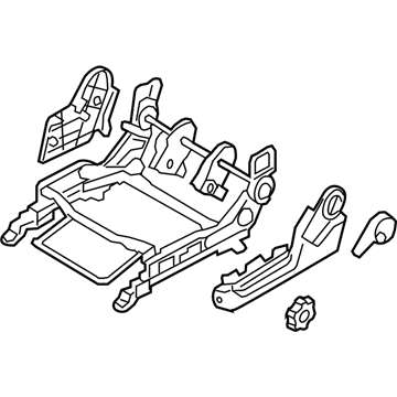 Kia 885001G150RU Height ADJUSTER & Cover A