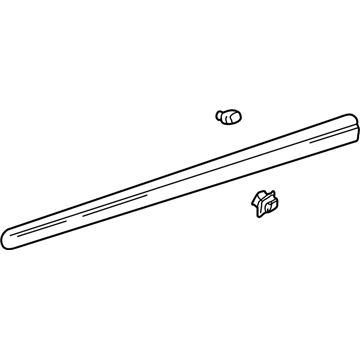 Kia Optima Door Moldings - 877223C010XX