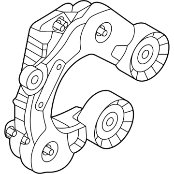 Kia 252812MHA1 TENSIONER Assembly-MECHA