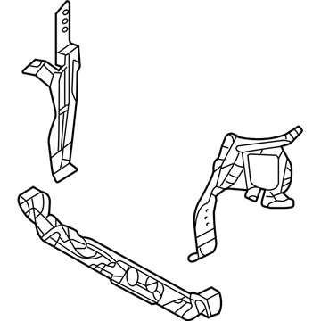 2007 Kia Sedona Radiator Support - 641004D010