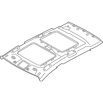 Kia 85470D9150WK Headlining Assembly