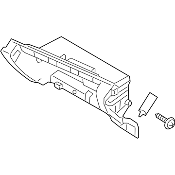 Kia 84540D5000WK Cover Assembly-Glove Box