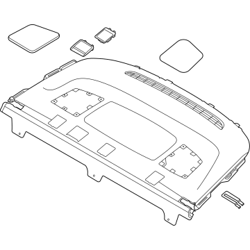 Kia 85610L3100WK Trim Assembly-Package Tr