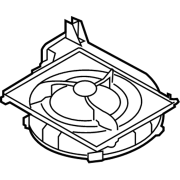 Kia 971141M000 Case-Blower Upper