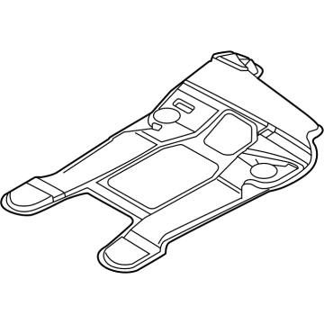 Kia 85412R0000 Duct-Roof Rear