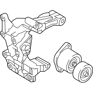 Kia 252802GGC4 TENSIONER Assembly