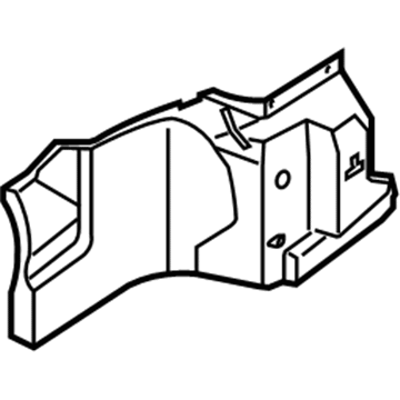 Kia 857423F000 Board Assembly-Luggage Side