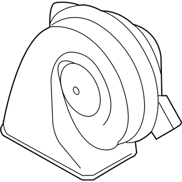 Kia 96620C5000 Horn Assembly-High Pitch