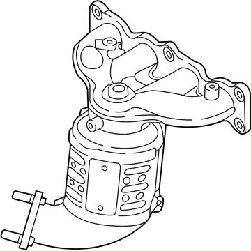 Kia 285102GBJ0 Exhaust Manifold Catalytic Assembly