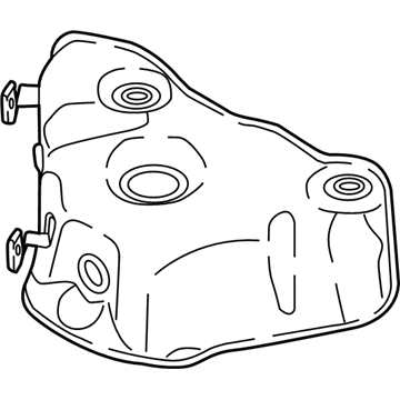 Kia Exhaust Heat Shield - 285252GGA3