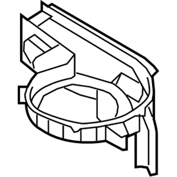 Kia 971121D000 Case-Blower Lower