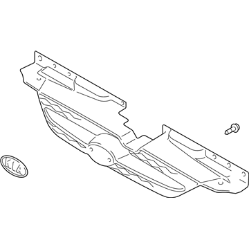 Kia 86350FD010 Radiator Grille Assembly