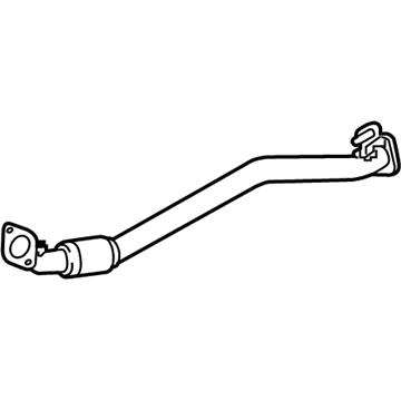 Kia 286113T500 Front Muffler Assembly, Right