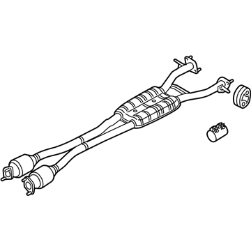 2017 Kia K900 Muffler - 286003T500