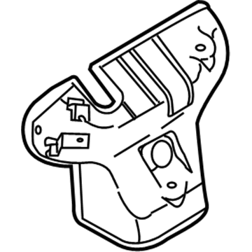 2003 Kia Sedona Exhaust Heat Shield - 2852539650