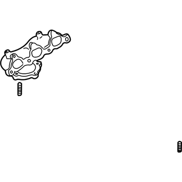 Kia 2851039610 Exhaust Manifold Assembly, Left