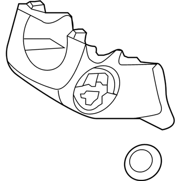 Kia Steering Column Cover - 84850C6000WK
