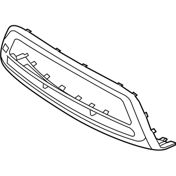 Kia 865122K500 Front Bumper Control Cover Assembly